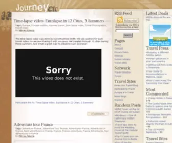 Journeyetc.com(Travel) Screenshot