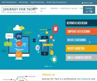 Journeyfortech.com(Web Design Company in Janakpur) Screenshot