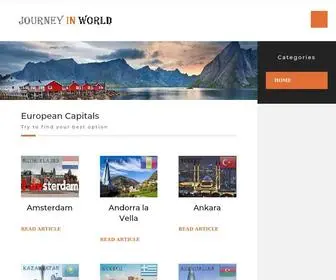 Journeyinworld.com(European capitals) Screenshot