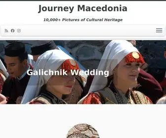 Journeymacedonia.com(Journey Macedonia) Screenshot