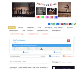Journeyonearth.com(Best and Smart Travel Tips) Screenshot