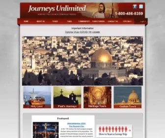 Journeys-Unlimited.com(Journeys Unlimited) Screenshot