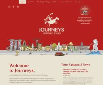 Journeys.com.sg(Journeys Heritage Tours) Screenshot