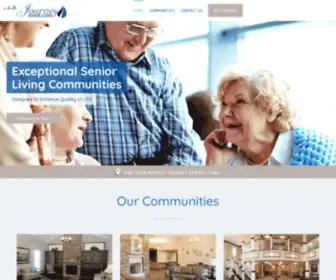 Journeyseniorliving.com(JSL Management Solutions) Screenshot