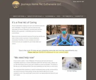 Journeyspet.com(Dr. Katie) Screenshot