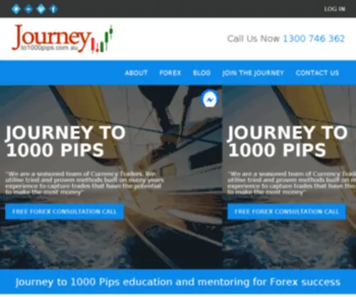 Journeyto1000Pips.com(Journey to 1000 pips) Screenshot