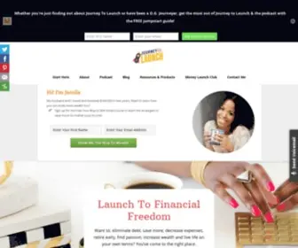 Journeytolaunch.com(Launch to Financial Freedom) Screenshot