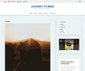 Journeytomind.com(Journey To Mind) Screenshot