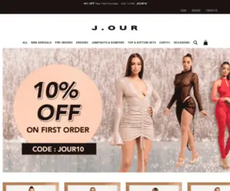 Jourusa.com(J.OUR Wholesale Fashion) Screenshot