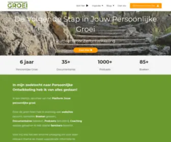 Jouwpersoonlijkegroei.nl(Platform Persoonlijke Ontwikkeling) Screenshot