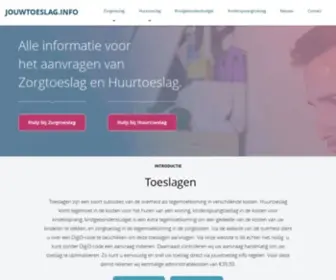 Jouwtoeslag.info(Direct Online Toeslagen Aanvragen) Screenshot