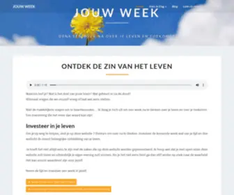 Jouwweek.nl(Ontdek de zin van het leven) Screenshot