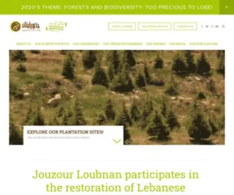 Jouzourloubnan.org(Jouzour Loubnan) Screenshot