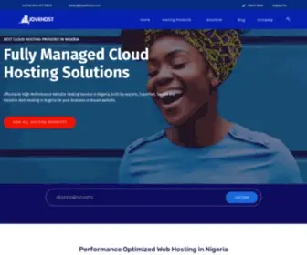 Jovehost.com(Managed Cloud Hosting Provider) Screenshot