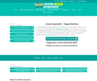 Jovemaprendizbr.com.br(Jovem Aprendiz em 2022 ✅ Inscrições para Empregos Jovem Aprendiz) Screenshot