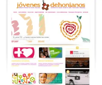 Jovenesdehonianos.org(Delegación de Pastoral Juvenil y Vocacional) Screenshot