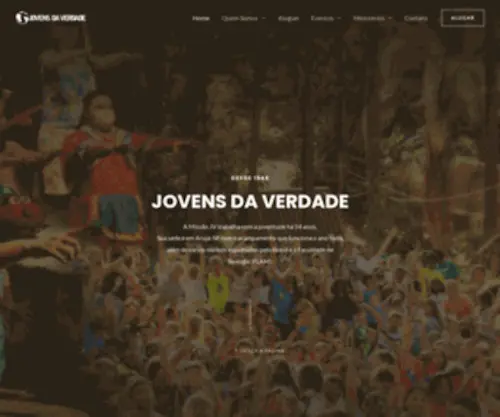 Jovensdaverdade.com.br(Acampamentos e Eventos) Screenshot