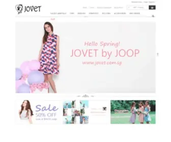 Jovet.com.sg(Jovet) Screenshot