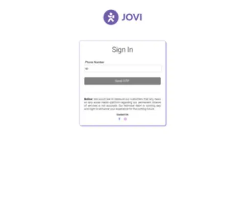 Jovi-APP.com(JOVI) Screenshot