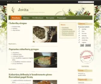 Jovita.lt(Internetinis žurnalas mąstantiems) Screenshot