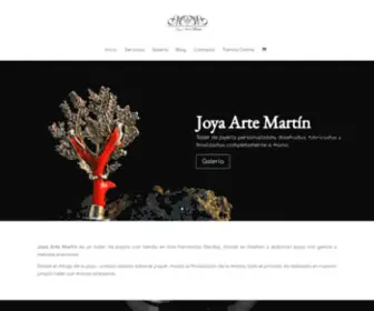 Joyaartemartin.com(Joya Arte Martín) Screenshot