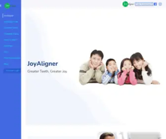 Joyaligner.com(The proven and affordable clear aligners for crooked teeth) Screenshot