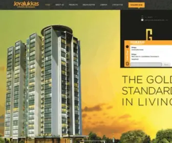 Joyalukkasdevelopers.com(Luxury Apartments) Screenshot