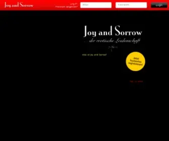 Joyandsorrow.de(Joy & Sorrow) Screenshot