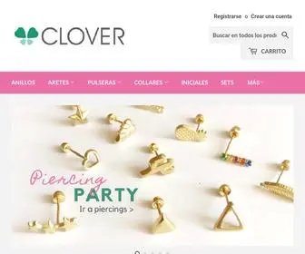 Joyasclover.com(Joyería de acero inoxidable) Screenshot