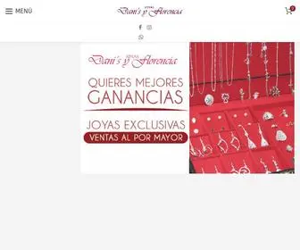 Joyasdanisyflorencia.cl(Joyas de Plata y Peltre al Mayor) Screenshot