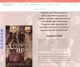 Joyce-Dipastena.com(Joyce DiPastena) Screenshot