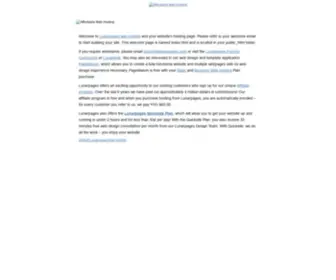 Joycecacho.com(LunarPages Webhosting Placeholder Page) Screenshot