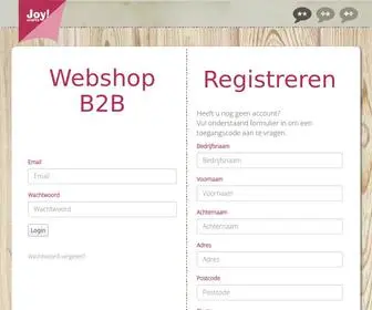 Joycraftswebshop.nl(Joy) Screenshot