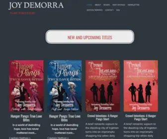 Joydemorra.com(  NEW AND UPCOMING TITLES   Hunger Pangs) Screenshot