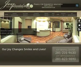 Joydentalcenter.com(Baytown Texas Dentist) Screenshot