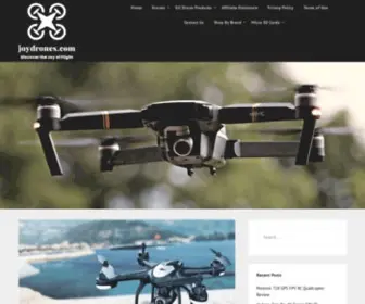 Joydrones.com(Discover the Joy of Flight) Screenshot