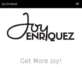 Joyenriquez.com(Joy Enriquez) Screenshot