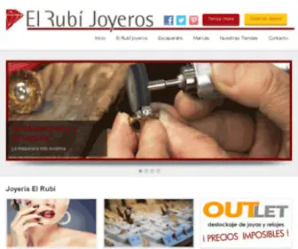 Joyeria-Elrubi.es(Joyería El Rubí) Screenshot