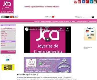 Joyeria.com.gt(Jewelers) Screenshot