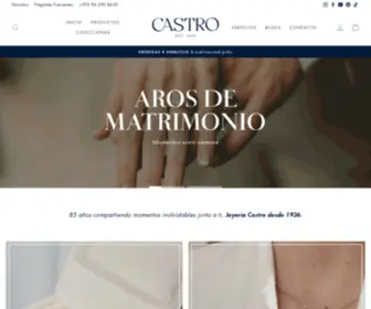Joyeriacastro.com(Joyería Castro) Screenshot
