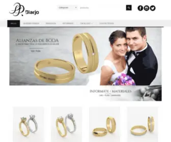 Joyeriadiarjo.com(Bienvenidos) Screenshot