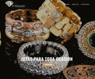 Joyeriaeldiamante.com(Joyerias Medellin) Screenshot