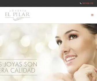 Joyeriaelpilar.com(Joyerías) Screenshot