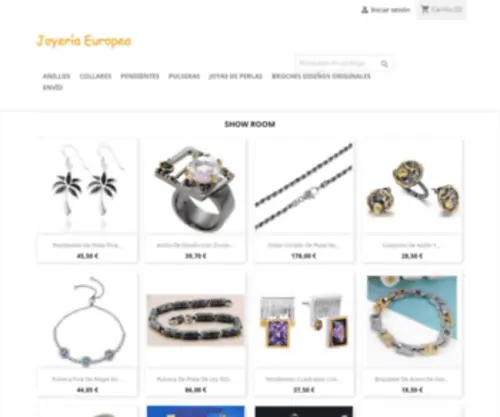 Joyeriaeuropea.com(Pulseras económicas) Screenshot