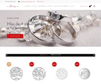 Joyeriarelojeriagomez.com(Joyería Relojería Online) Screenshot