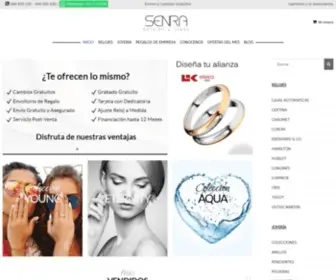 Joyeriasenra.com(Joyeria Online Oro con Diamantes al Mejor Precio y Relojes Suizos Online) Screenshot