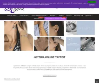 Joyeriataffeit.es(JOYERÍA ONLINE Taffeit) Screenshot