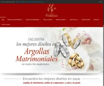 Joyeriavenezia.com(Joyería Venezia Bogotá) Screenshot