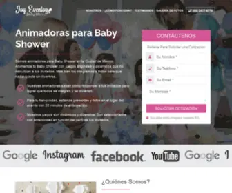 Joyeventos.mx(Animadoras Para Baby Shower) Screenshot