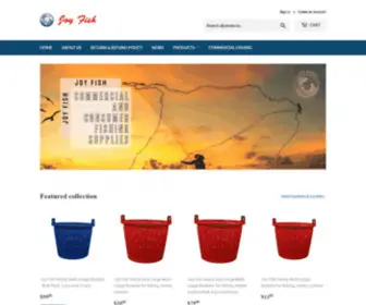 Joyfish.co(Joy Fish Commercial & Recreational Fishing Products) Screenshot